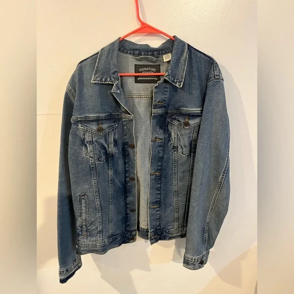 Levi Strauss Men’s Large Signature Jean Jacket EUC - Picture 1 of 4